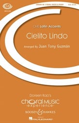 Cielito Lindo Unison choral sheet music cover